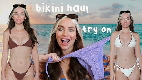 Sanne Vander Best Model Shows a Super Cute And Sexy Bikini Haul 2026 (Try On)