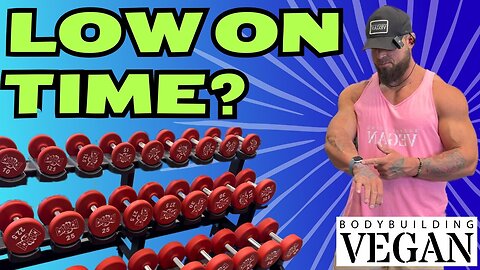 Short on Time?? RUN THE RACK! | Shoulder Exercise Tutorial with thebodybuildingvegan