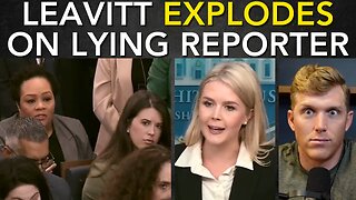Karoline Leavitt SHUTS DOWN Race Baiting Reporter For Trump Lie