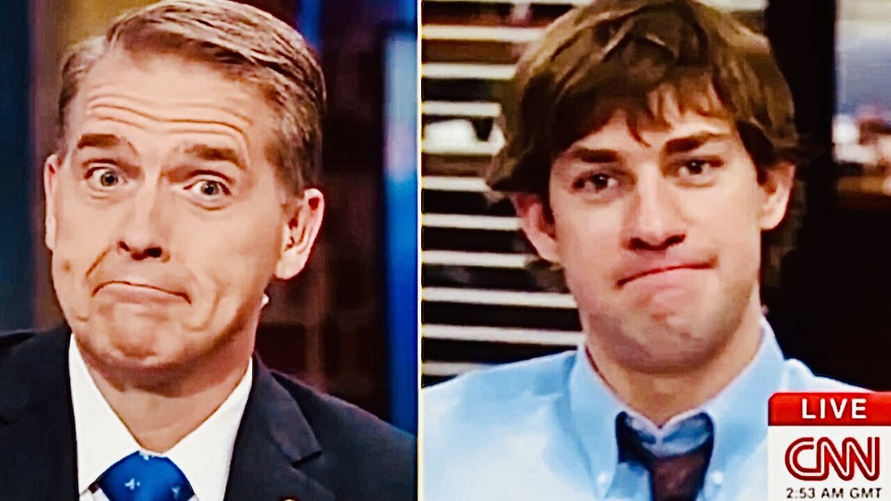 Even CNN Panel can’t deny they DESERVE Scott Jennings giving them the “Jim from the Office” look