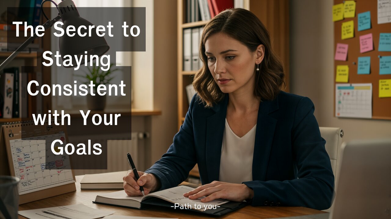 The Secret to Staying Consistent with Your Goals | Path to You