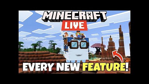 EVERY New Feature From MINECRAFT LIVE! RIDEABLE GHASTS, Shaders Update, Spring Update, 3 NEW CAPES!