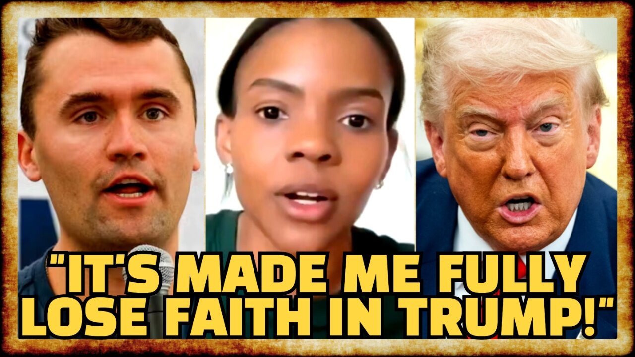 Candace Owens BLAMES TRUMP For BETRAYING Charlie Kirk