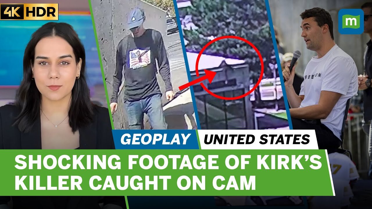 Charlie Kirk Assassination: FBI Releases Video of the Shooter Hopping Off Roof After Assassination