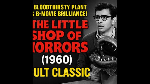 Bloodthirsty Plant & B-Movie Brilliance! The Little Shop of Horrors (1960) Cult Classic