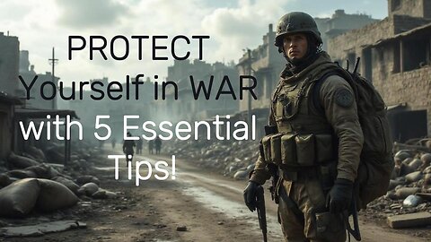 PROTECT Yourself in WAR with 5 Essential Tips!