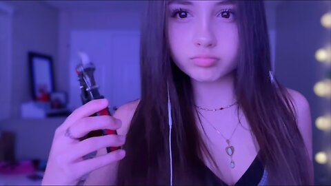 ASMR face mechanic fixes your face after valentines day rejection (VERY CHAOTIC AND FAST)
