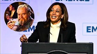 Kamala Harris RETURNS and Channels Orson Welles Wine Commercial