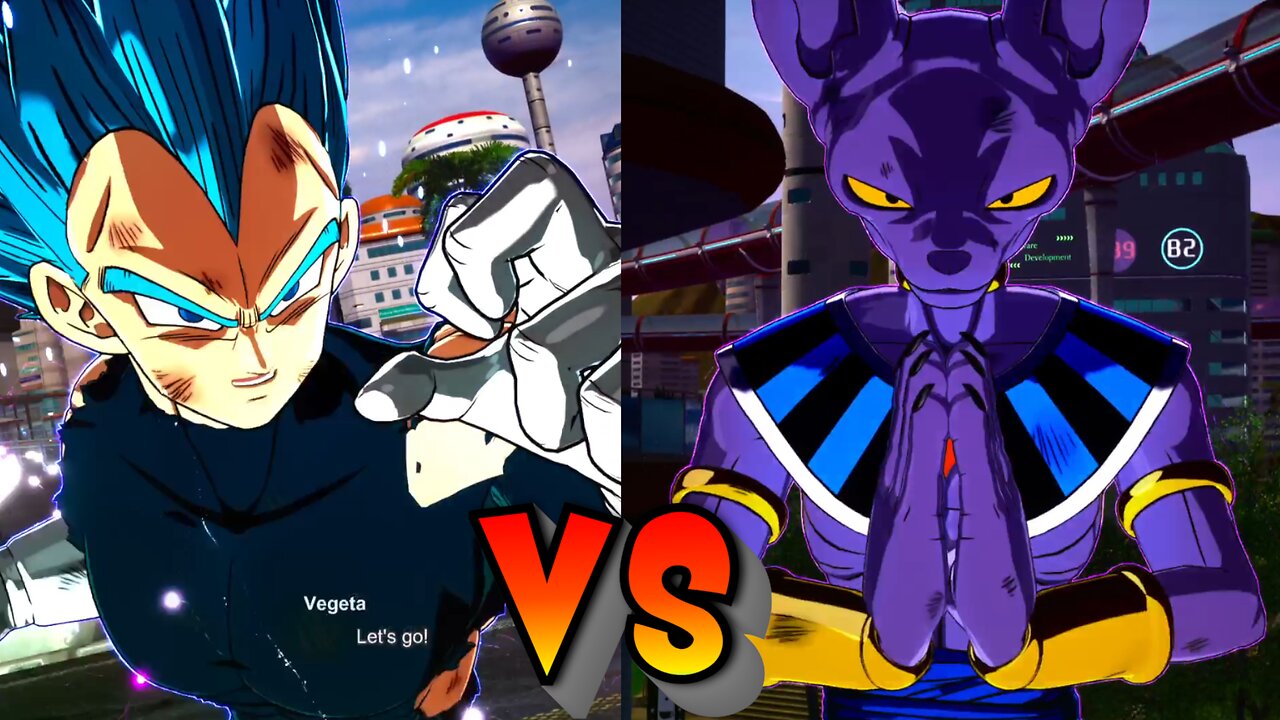 Vegeta(DBS) VS Beerus - Dragon Ball Sparking Zero