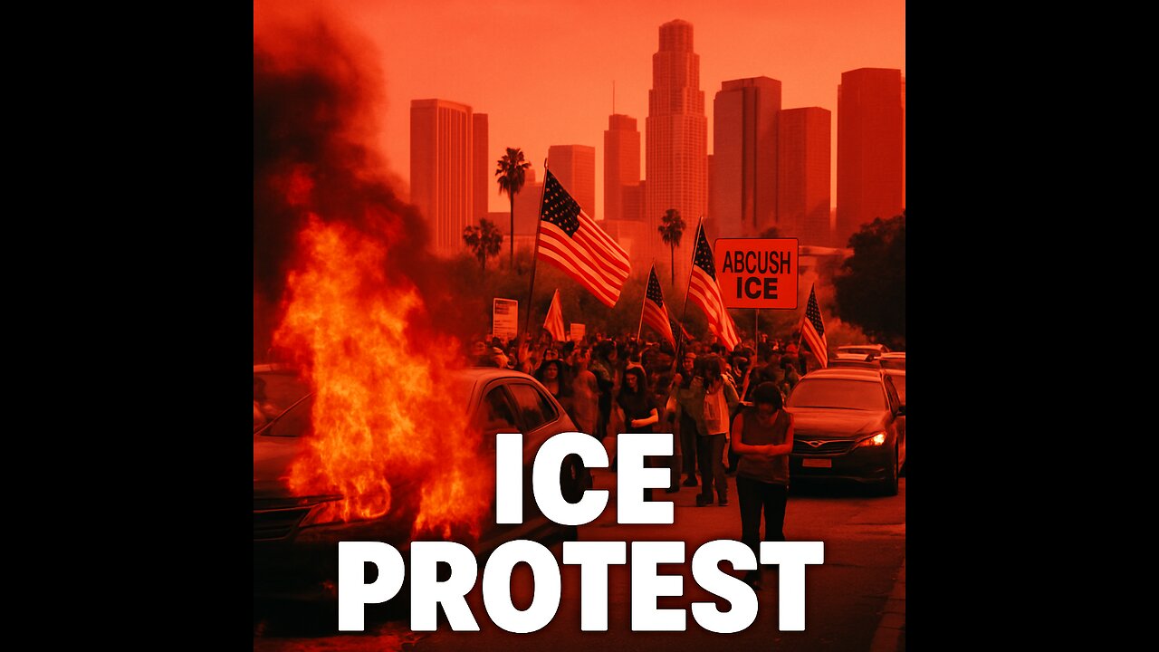 2025 ICE Protest Riots Day 10 (Sunday) Full Video