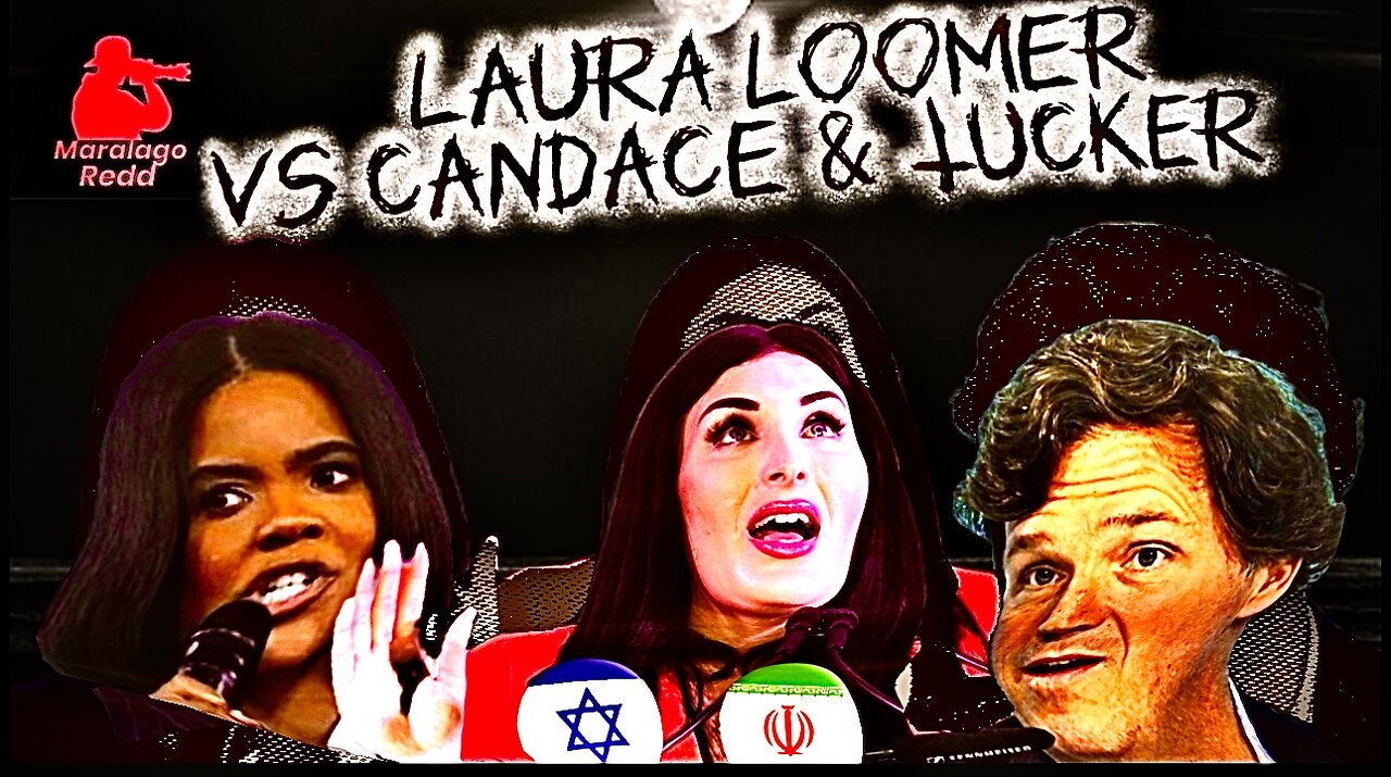 “MAGA Meltdown: Laura Loomer Clashes with Candace Owens & Tucker Carlson”