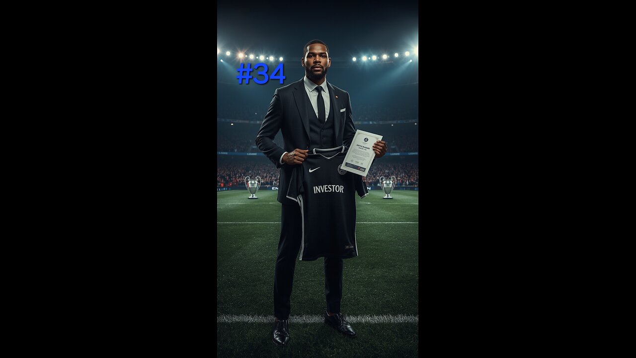 Kevin Durant buys stock in PSG, a Champions League soccer team.