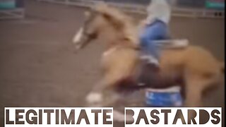 I suddenly became a huge barrel racing fan