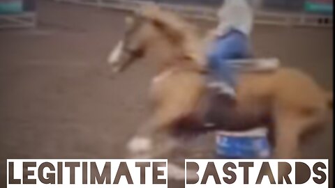 I suddenly became a huge barrel racing fan