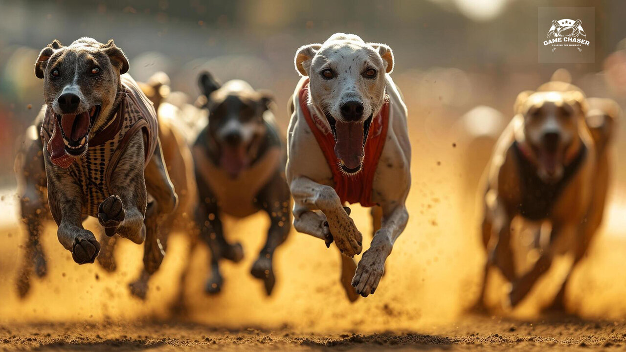 Crazy Dog Race - Greyhound