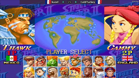 街霸2X kazel VS ColdTurkey 2025-9-2 FT5