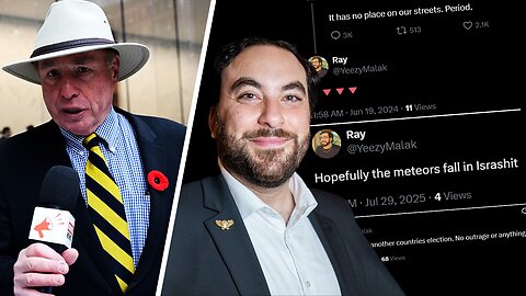 Meet Scotiabank exec Rayan Malak—a vile Jew hater