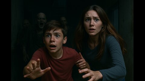 Are Zombies Real? Rear View OF When Parents Left Their Kids In A Haunted House
