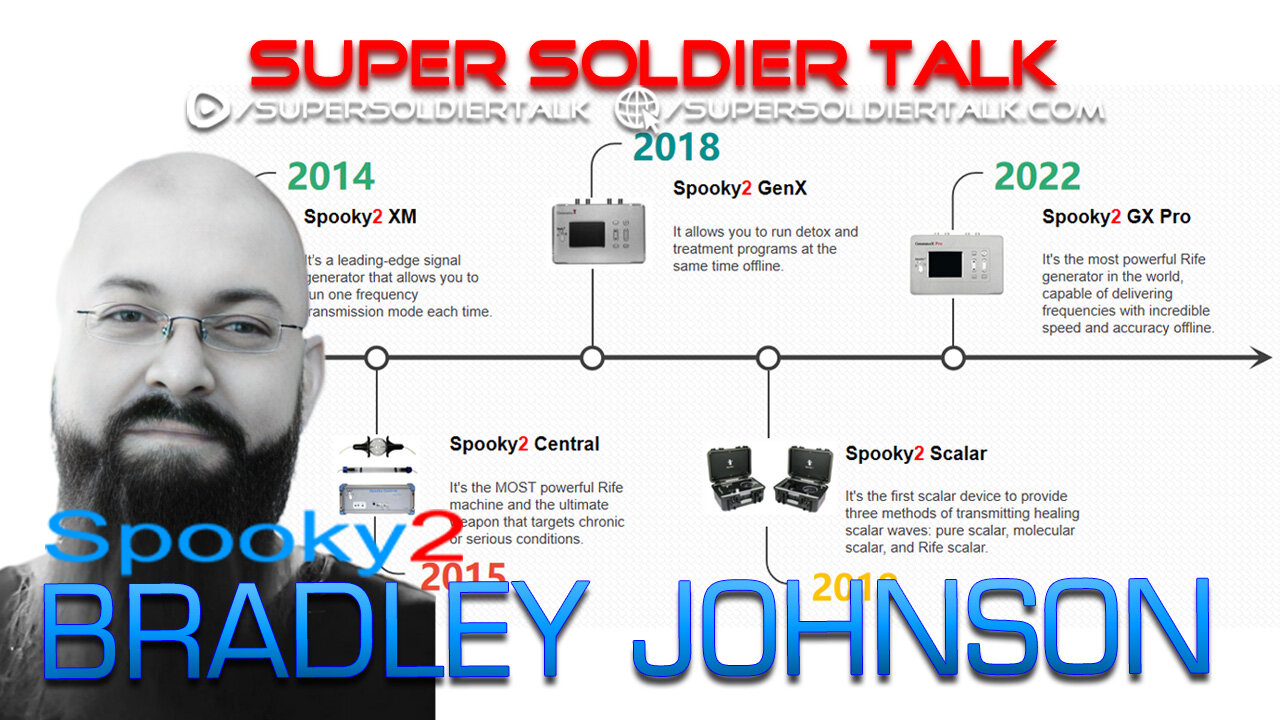 Super Soldier Talk - Bradley Johnson – Spooky2 Gold Medal Trainer