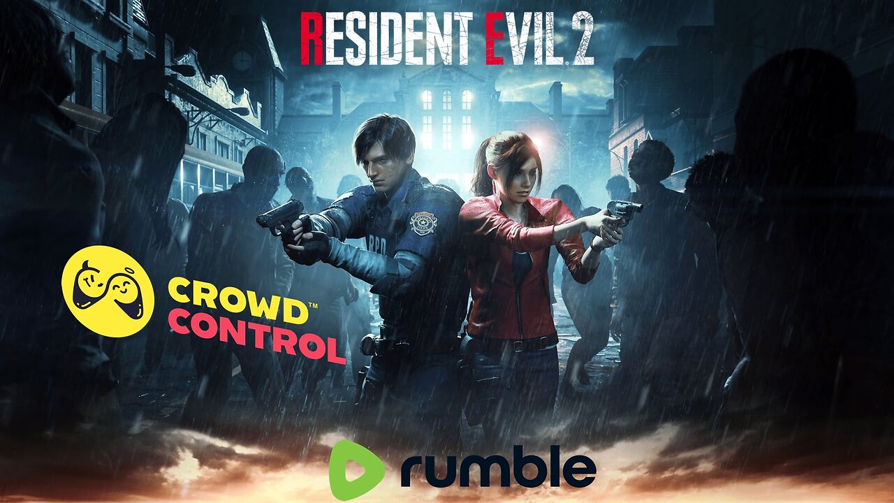 Resident Evil 2 Playthrough with Crowd Control!!