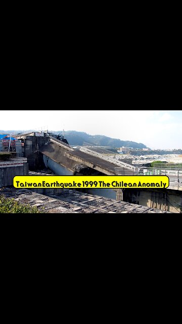 Taiwan Earthquake 1999: The "Chilean" Anomaly #Earthquake #Taiwan #NaturalDisaster