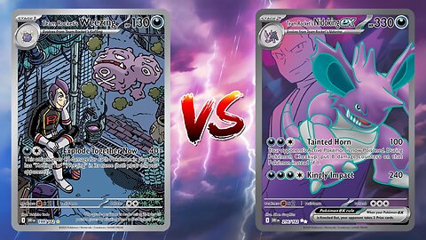 Pokemon TCG Live Team Rocket's Weezing VS Team Rocket's Nidoking EX N's Zoroark EX!!