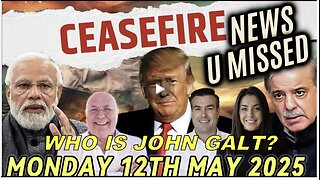 CHARLIE WARD DAILY NEWS- CEASE FIRE IN INDO-PAK WAR, TRADE DEAL W/ CHINA. WINNING. WHO IS John Galt?