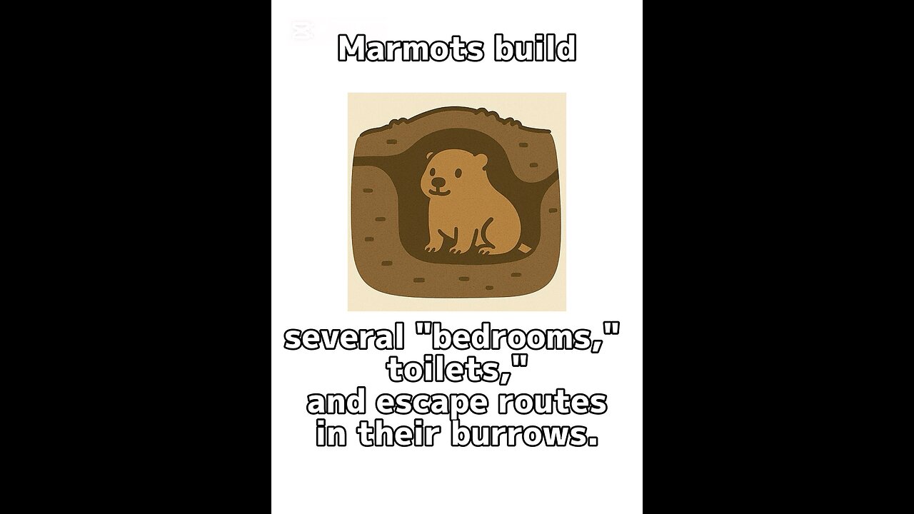 Four miscellaneous facts about marmots