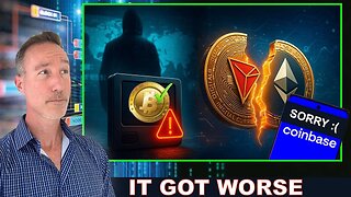 Coinbase Hack Just got WORSE. Stablecoin wars, Tron, ETH & $1B Tether Support