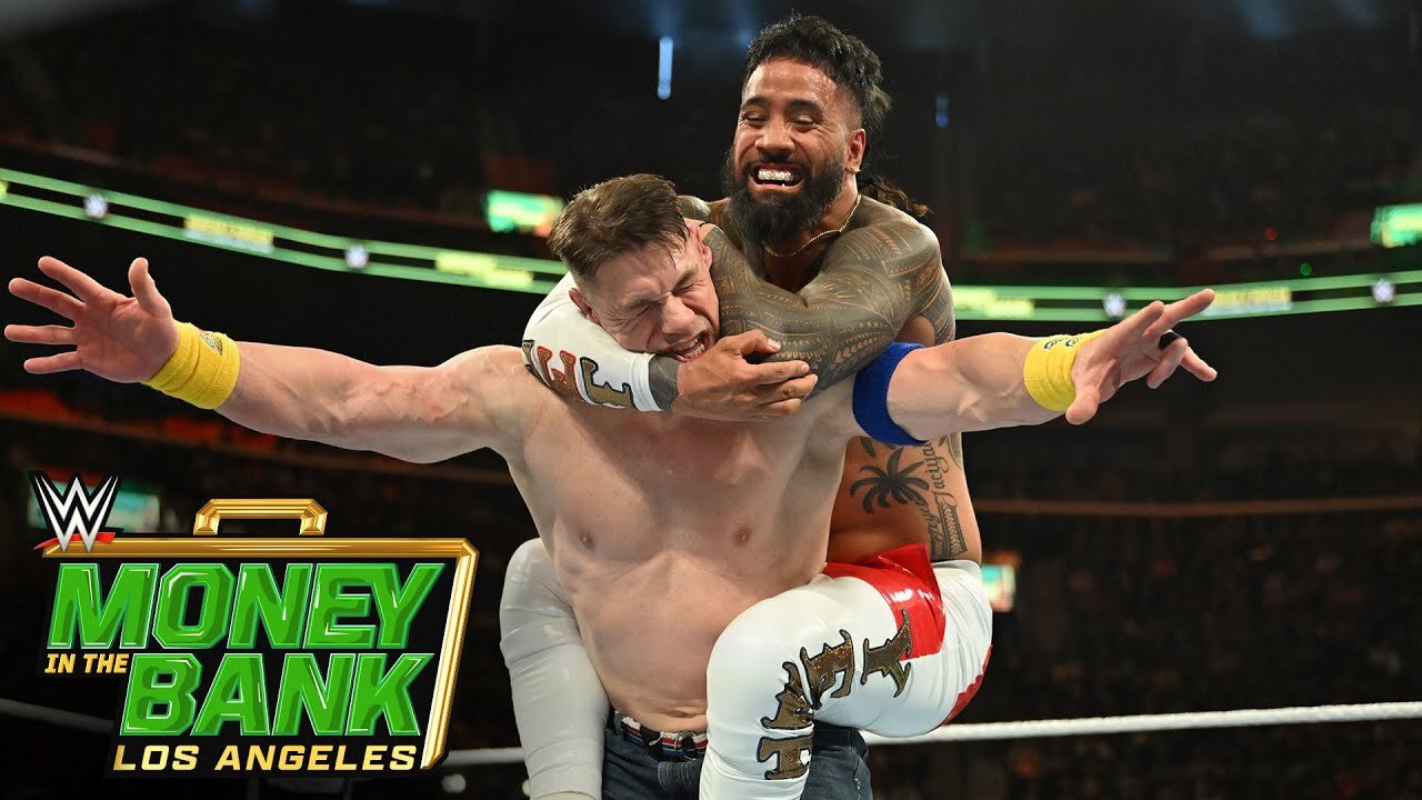 Cody Rhodes & Jey Uso vs. John Cena & Logan Paul – Full Highlights | Money in the Bank 2025