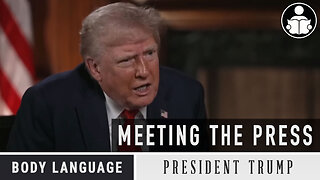 Body Language - Trump meeting the press