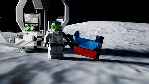 3D Lego Animation - Astronauts Run into Trouble!