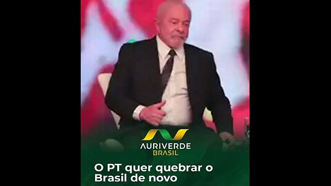 Alexandre Pittoli, jornalista e apresentador do Jornal da Auri Verde, analisa atual situação da política brasileira e faz alerta à sua audiência: “Se você deixar, o PT vai quebrar o Brasil de novo”