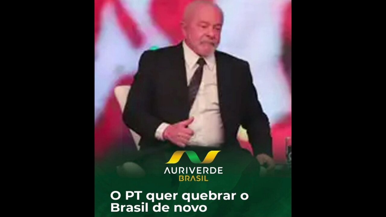 Alexandre Pittoli, jornalista e apresentador do Jornal da Auri Verde, analisa atual situação da política brasileira e faz alerta à sua audiência: “Se você deixar, o PT vai quebrar o Brasil de novo”