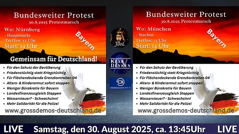 💥📢 LIVE | Konferenzschaltung München - Nürnberg💥