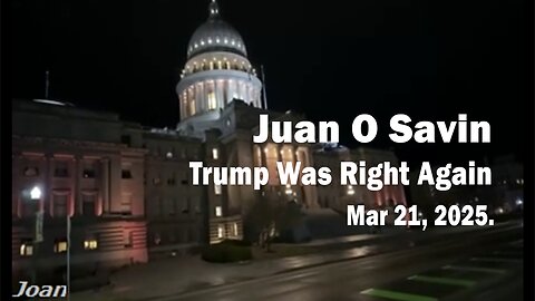 Juan O Savin - Trump Was Right Again - Hillary Clinton Next.