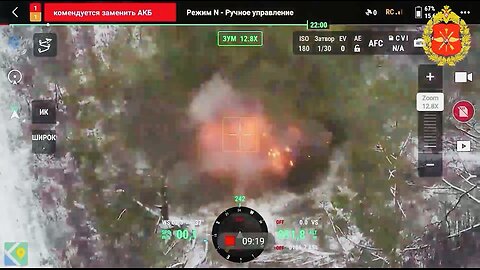 🇷🇺 Drone operators of unmanned systems leave no chance for the enemy