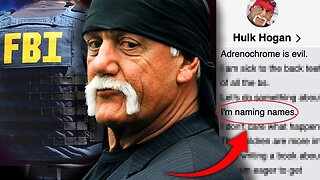 Hulk Hogan Was About To Expose Hollywood Adrenochrome Industry Before He Died