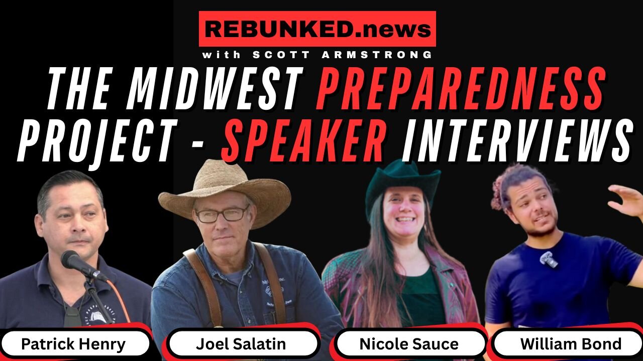 Joel Salatin Interview & More LIVE From Midwest Preparedness Project Festival