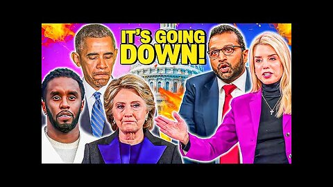 BREAKING: Pam Bondi & Kash Patel Drop Diddy Bombshell — Hillary Clinton & Obama MELTDOWN Begins!