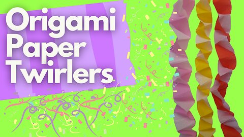 How to Make Paper Twirlers | Easy DIY Twirler Decorations That Spin