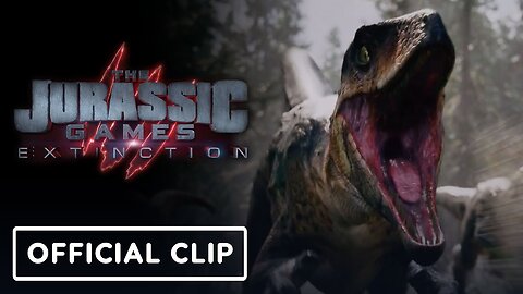 The Jurassic Games: Extinction - Official "Raptor Chase" Clip (2025)