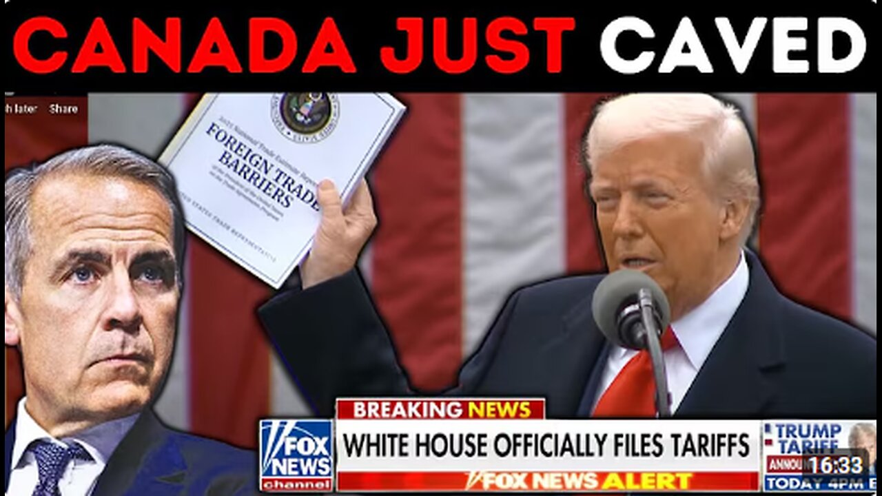 Canada CAVES to Trump, Agrees to DROP ALL Tariffs to ZERO!!