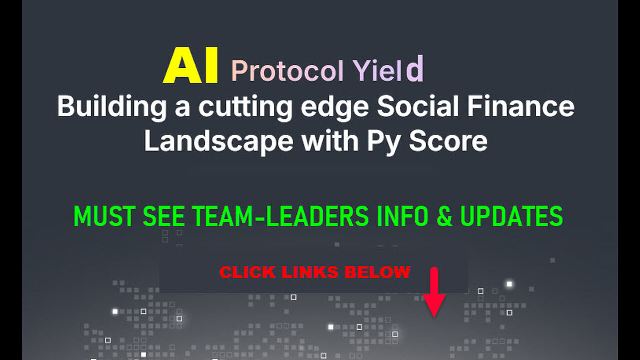 PROTOCOL YIELD (PY) NEW AI HIGH FREQUENCY CRYPTO TRADERS INCOME ON AUTOPILOT - TOP TEAM ROB BUSER