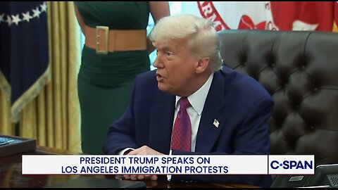 Trump Asked About Speaking With Gavin Newsom