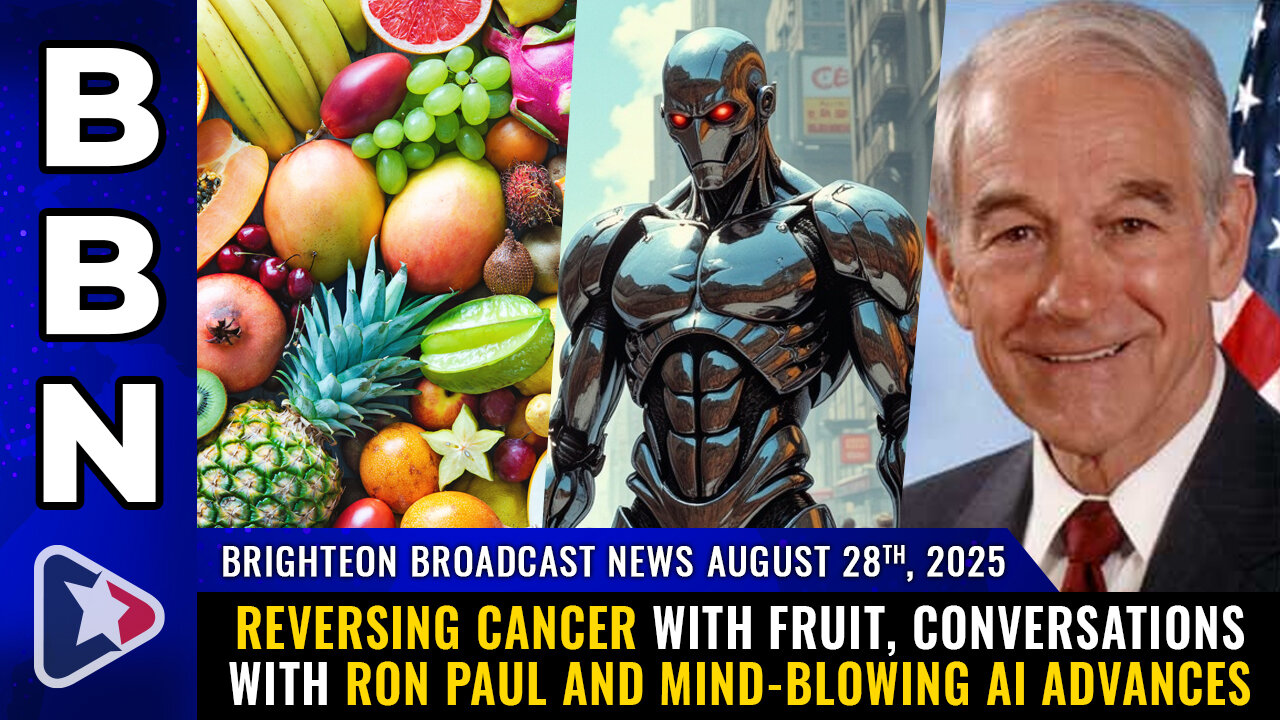 My interview with RON PAUL, plus reversing cancer with grape seeds!