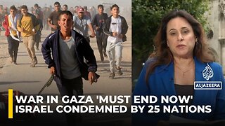 Twenty-five countries, including UK, France, call for immediate end to Gaza war