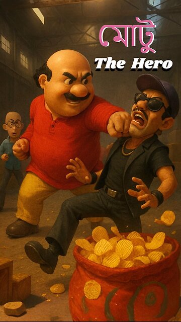 মোটু – The Hero | bangla Cartoon Action
