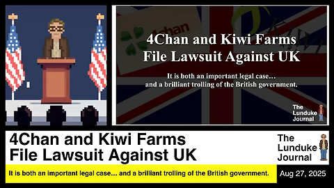 4Chan and Kiwi Farms File Lawsuit Against UK