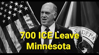 BREAKING: Homan Orders 700 Immigration Agents WITHDRAWN from Minneapolis